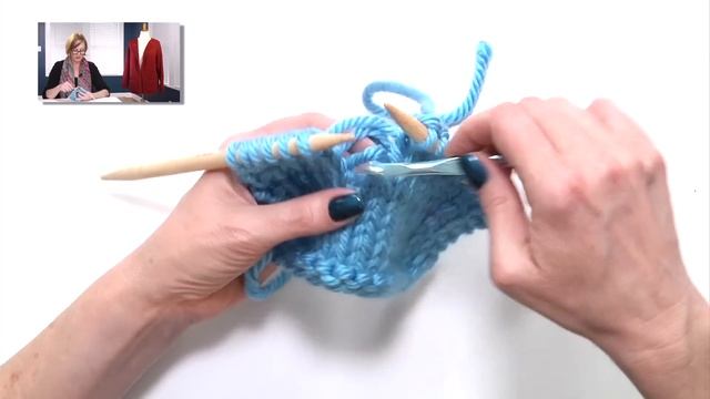 Knitting Help - Changing a Knit to a Purl смотреть онлайн
