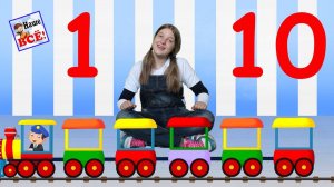 Считалочка от 1 до 10 с паровозиками. Математика для малышей. Наше всё!