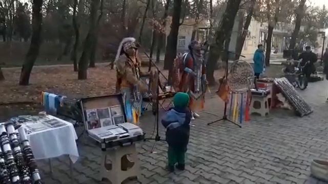 Индейские песни в Ессентуках.?? смотреть онлайн
