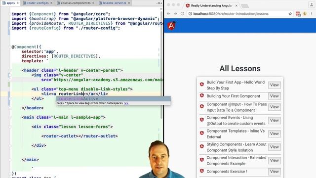 ? Angular Router: Navigate Between Angular Routes - Several Ways Of Using the routerLink Directive смотреть онлайн