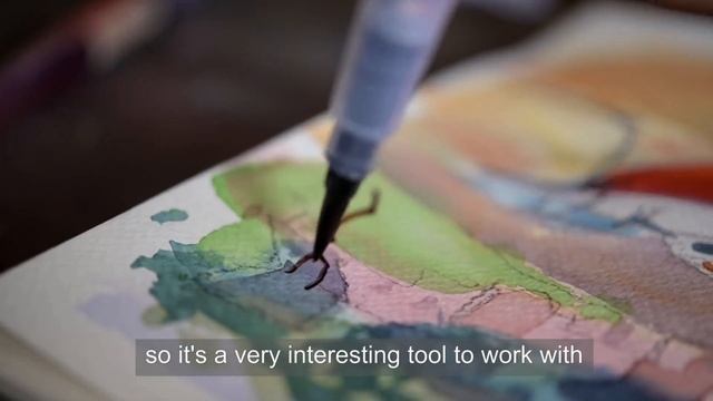 Discover Sennelier InkBrush! смотреть онлайн