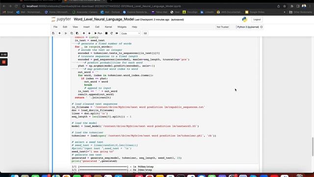 Next Word Prediction using Neural Language Model in NLP and Python смотреть онлайн