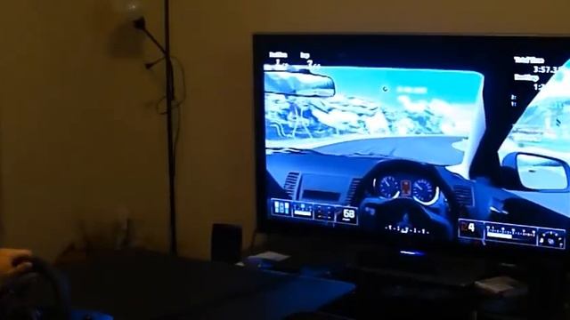 Samsung - 55" 1080p / 240Hz / UN55B8000 / GT5 Gran Turismo 5 / Mitsubishi Lancer смотреть онлайн