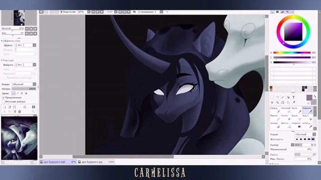 Luna' Future & Windigo | MLP REDRAW | SPEEDPAINT смотреть онлайн