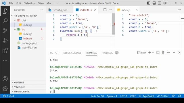 TypeScript intro - 44 grupė (71) смотреть онлайн