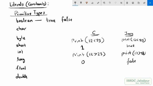 Literals in JAVA ~ Chapter - 1 смотреть онлайн
