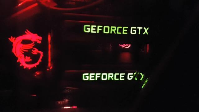 GeForce 1080 GTX SLI смотреть онлайн