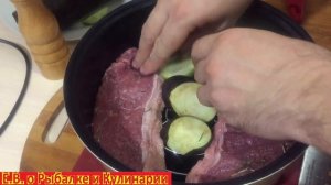 Запеченный стейк Стриплойн с овощами в аэрогриле,супер полезное питание.Запеченный стейк в аэрогрил