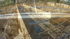 Фундамент на забивных железобетонных сваях с ростверком ● Отчеты со стройки #5