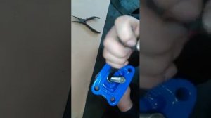 Задвижка с обрезиненным 30ч39р клином сборка