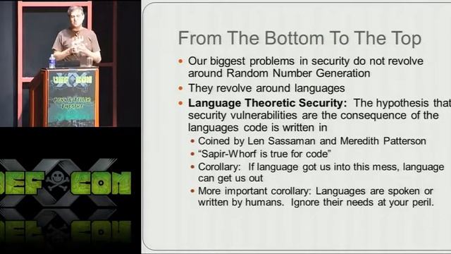DEF CON 20 - Dan Kaminsky - Black Ops смотреть онлайн