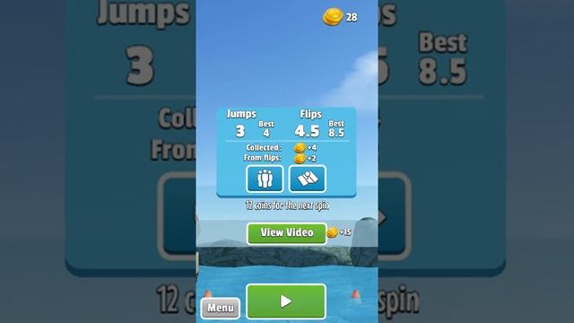 TUCK AND FALL | Flip Diving (Mobile Game) смотреть онлайн