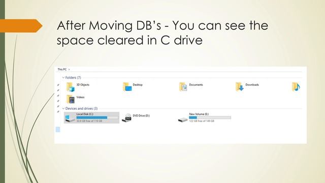 SQL Server How to Deal with Insufficient Disk Space - STEP BY STEP Guide Resolve disk space issue смотреть онлайн