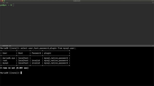 Authentication Options new on MariaDB 10.4 смотреть онлайн