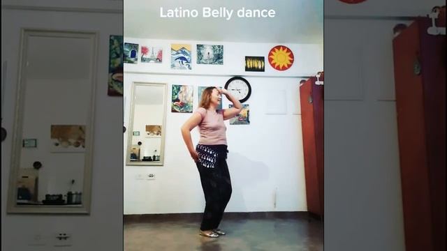 Latino Belly Dance. Lesson for Beginners / Урок Латино Белидэнс. Основные шаги для Начинающих/ לטינ смотреть онлайн