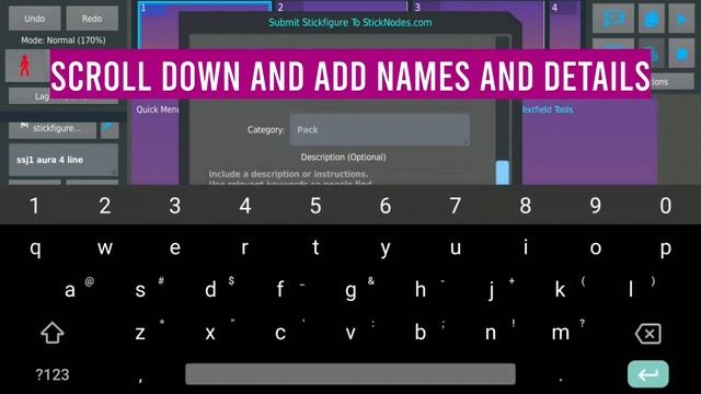How to upload your custom stick figures to Sticknodes.com [Quick tutorial] смотреть онлайн