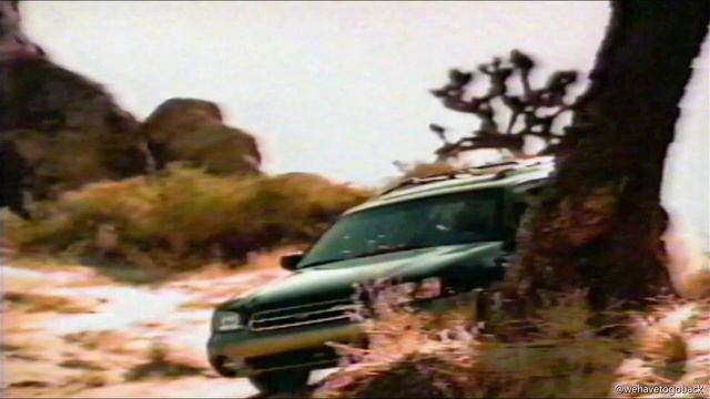 1998 Subaru Outback commercial featuring Paul Hogan смотреть онлайн