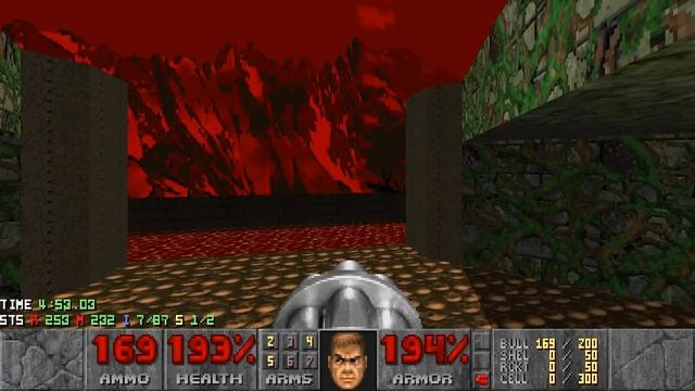Doom 2 in Spain Only - MAP21: Estado Trascendente (Blind Ultra-Violence 100%) смотреть онлайн
