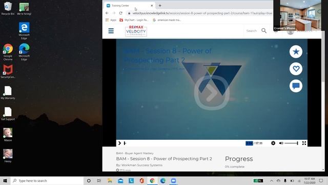 7.22.2020 - Agent Training - Prospecting 1 and 2 смотреть онлайн