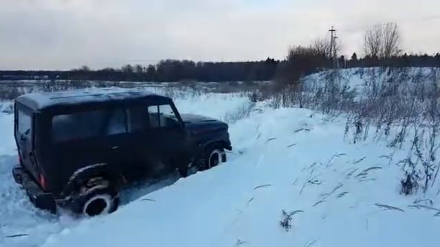 УАЗ Хантер поймал диагональ смотреть онлайн