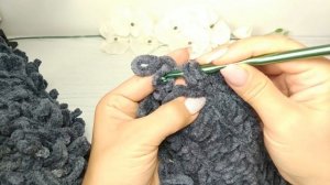 ХИТ!!! Коврик из пряжи Alize Puffy Fine Ombre Batik.