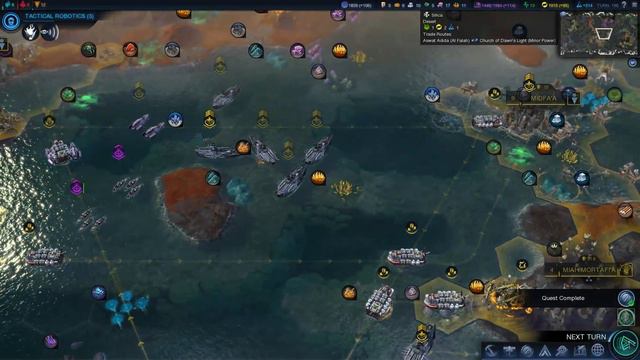 Let's Play Civilization: Beyond Earth - Rising Tide - Al Falah Ep8 смотреть онлайн