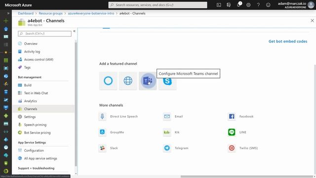 Azure Bot Service Tutorial | Create Chatbots in minutes смотреть онлайн