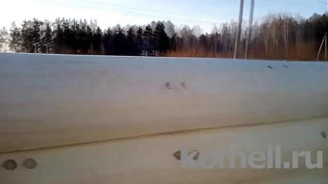 Причерчивание паза в срубе компания Комель смотреть онлайн