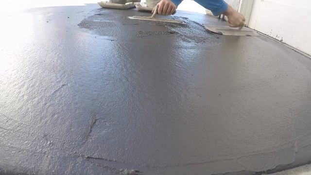 How to Stamp and Pour a Colored Concrete Patio Part 5 смотреть онлайн