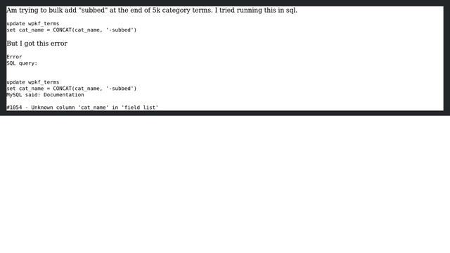 Wordpress: Bulk Change Wordpress category Slug смотреть онлайн