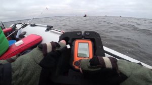 Ловля Корюшки с Лодки. Дамба ЮГ. Финский Залив. (Из неизданного 27.12.2019)