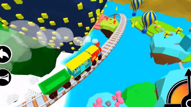Timpy Train In Fantasy Land- 3D Train Driving Game For Kids смотреть онлайн