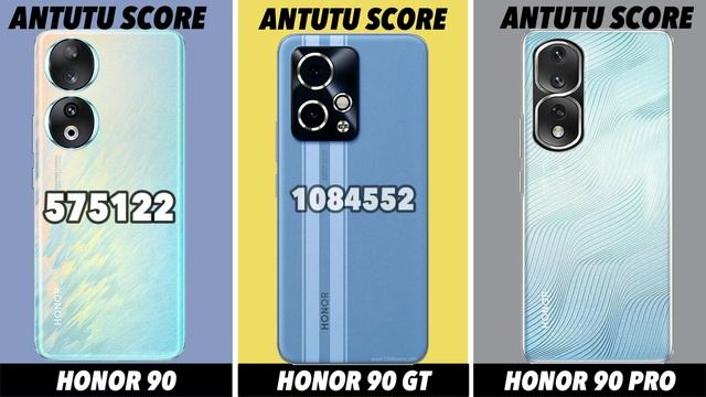 Honor 90 Vs Honor 90 GT Vs Honor 90 Pro