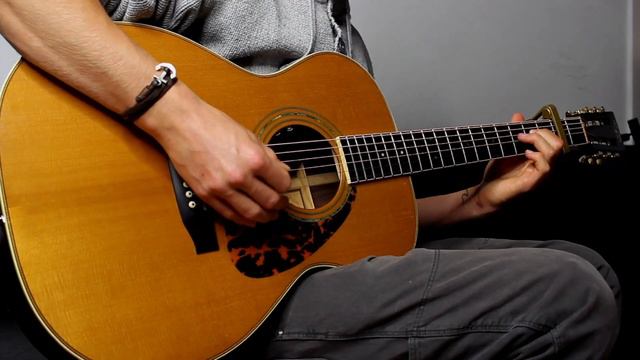 "All This Time" - Clive Carroll - Solo Guitar Cover (Furch OM 34) смотреть онлайн