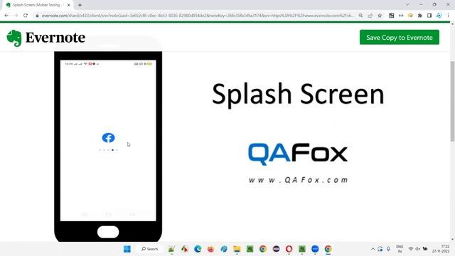 Splash Screen (Mobile Testing - Part 14) смотреть онлайн