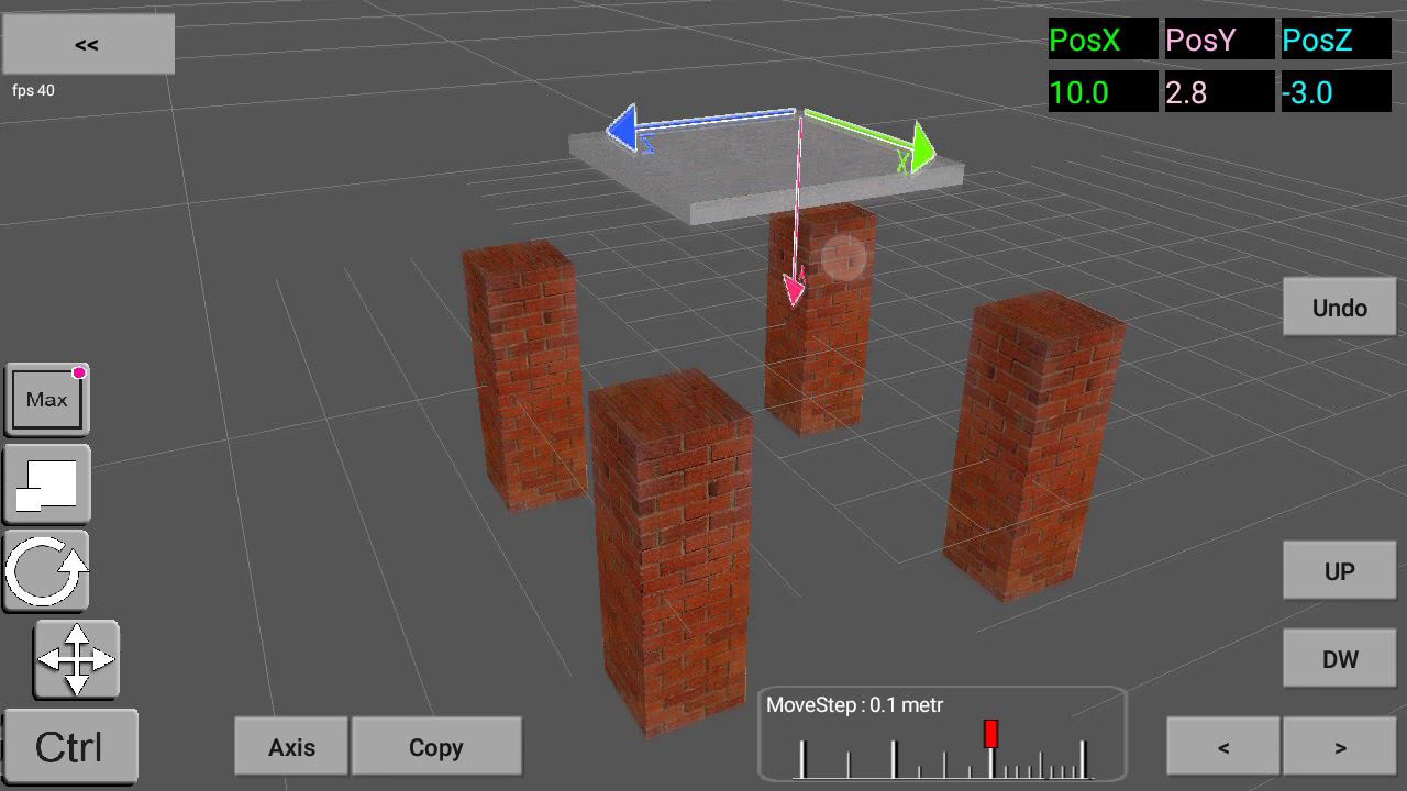 3DMap. Изменение размера объекта.