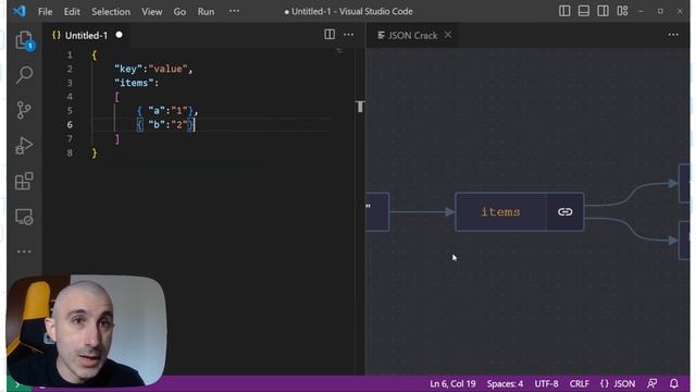 Visual Studio Code: come esplorare visualmente i tuoi contenuti Json! смотреть онлайн