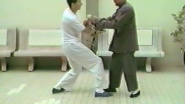 Grandmaster Huang Sheng Shyan (Master Huang Xingxian) With Student