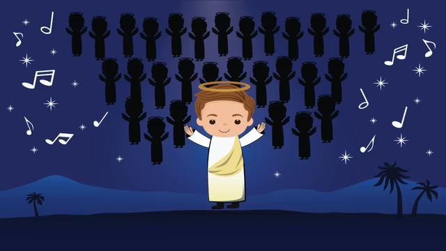 The Christmas Story for Kids - Full Video - Nativity Story for kids - Animated First Christmas смотреть онлайн