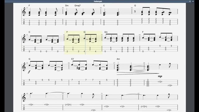 Hallelujah Rockschool Grade 5 Ukulele