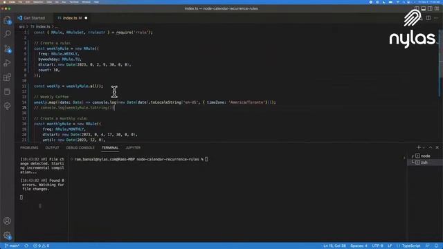How to create recurring calendar events | Coding with Nylas | Episode 34 смотреть онлайн
