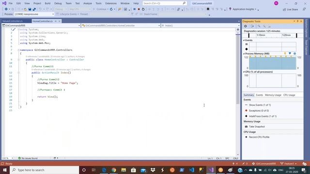 Git Rebase, Reset and Revert commands using Visual Studio - tutorials смотреть онлайн
