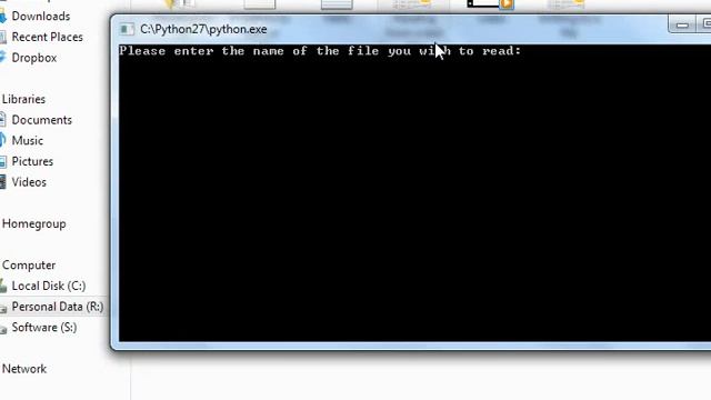 Reading from a Text File with Python смотреть онлайн