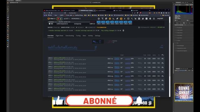 Mining Crypto FLUX & KASPA avec LOLminer ultra efficient. économise de l'elec en bear market смотреть онлайн