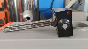 Блок ТЭНов ТЭНБР 3 кВт 1 1/4" с терморегулятором для водогрейных титанов и котлов