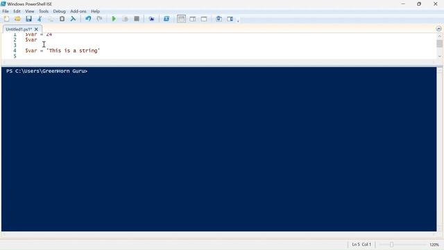 7. Powershell - Variables Part 1 смотреть онлайн