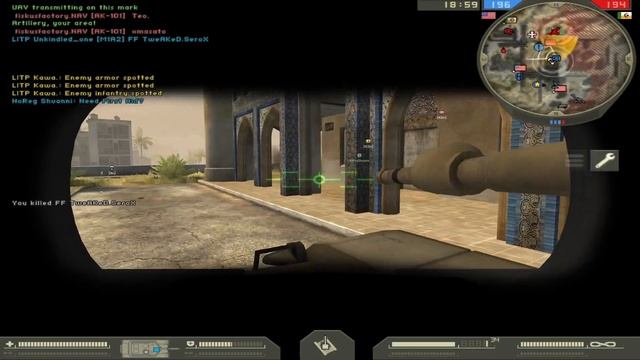 Battlefield 2 BF2 8vs8 PCW LITP vs FF Perl and Mashtur смотреть онлайн