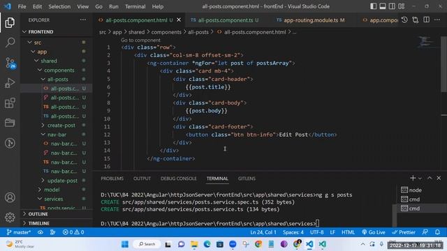 Http using json server смотреть онлайн