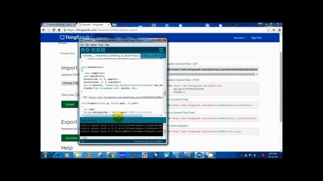 Temperature and Humidity Monitoring over Internet using Arduino смотреть онлайн