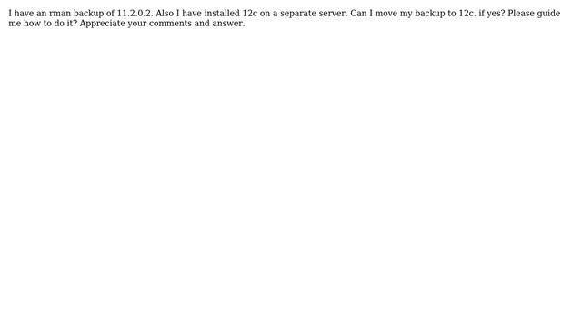 Databases: MOVING TO ORACLE 12c смотреть онлайн